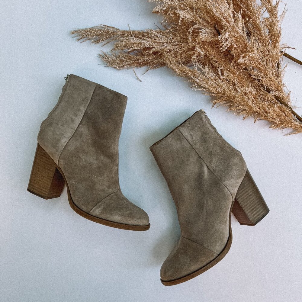 Rag & Bone Newbury Ankle Suede Ankle Boots (EUC)